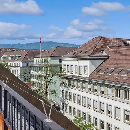 公寓 Horizon Bahnhofstrasse, Loewenstrasse Penthouse